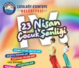 Çatalköy-Esentepe Belediyesi’nden çocuklara özel etkinlik