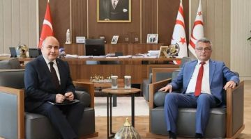 Erhürman, Büyükelçi Başçeri ile görüştü