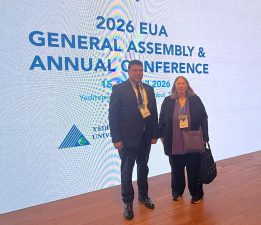 DAÜ, Avrupa Üniversiteler Birliği’nin Genel Kurul Toplantısı’na katıldı