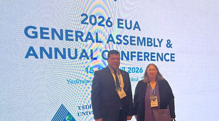 DAÜ, Avrupa Üniversiteler Birliği’nin Genel Kurul Toplantısı’na katıldı
