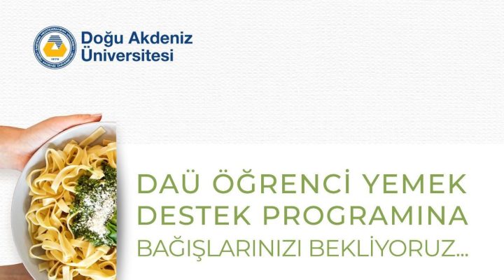 DAÜ ücretsiz yemek programı devam ediyor