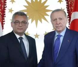 Erhürman, Erdoğan ile görüştü