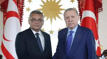 Erhürman, Erdoğan ile görüştü