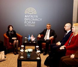 Cumhurbaşkanı Erhürman, DiCarlo ile görüştü