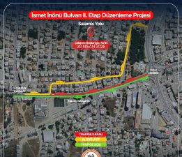 Gazimağusa’da yol çalışmalarından etkilenecek yollar açıklandı