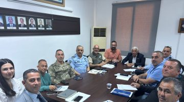 Güzelyurt İlçe Emniyet Kurulu yangın ve güvenlik riskleriyle ilgili kararlar aldı