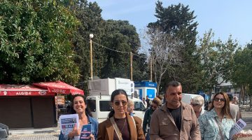 HP ilçelerde bilgilendirici el broşürleri dağıttı