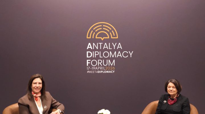 İncirli, BM yetkilisi Rosemary Di Carlo ile görüştü