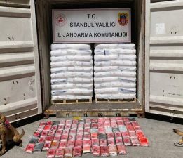 İstanbul’da 106 kilogram kokain ele geçirildi