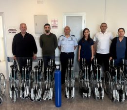 Kıbrıs Türk Polis Mensupları Derneği’nden, Onkoloji Bölümü’ne bağış