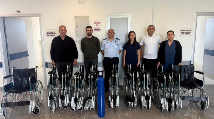 Kıbrıs Türk Polis Mensupları Derneği’nden, Onkoloji Bölümü’ne bağış