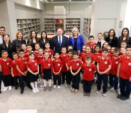 Öztürkler, Güzelyurt Barış İlkokulu öğrencilerini kabul etti