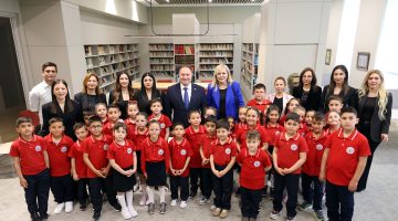 Öztürkler, Güzelyurt Barış İlkokulu öğrencilerini kabul etti