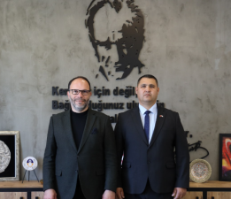 Sadıkoğlu, SSTB İskele Bölge Müdürlüğü görevine atanan Balcı’yı kabul etti