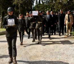 Kayıp şehide 62 yıl sonra cenaze töreni