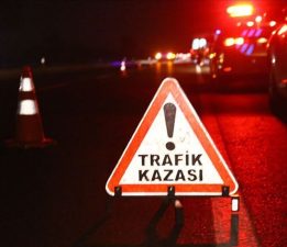 Trafik kazalarında üç kişi yaralandı