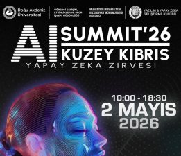 “Yapay Zeka Zirvesi’26” cumartesi günü DAÜ’de yapılıyor
