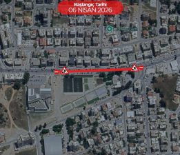 Sakarya Kavşağı ile Molto AVM arasındaki güzergâh bugün trafik akışına kapalı