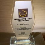 KKTC'li sanatçı Ceyhan Özyıldız'a “Hacı Bektaş-ı Veli” özel ödülü ...