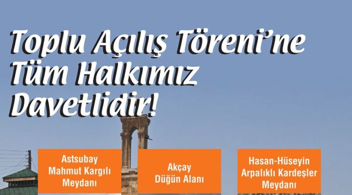 Akçay’da yarın üç meydanın açılışı yapılacak