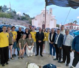Ataoğlu, Karpaz’da Taşkent Doğa Parkı yetkilileriyle bir araya geldi