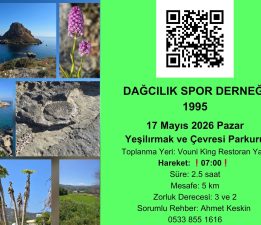 Dağcılık Spor Derneği tarafından pazar günü Yeşilırmak ve çevresinde yürüyüş düzenlenecek