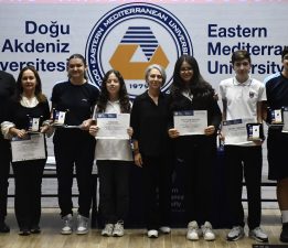 DAÜ 4. Ali Karasel Ortaokullar Arası Matematik Yarışması’nda ödüller verildi