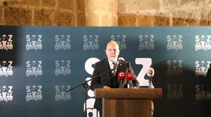 DP, “Söz Gençte, Kürsü Sende” programına katıldı