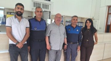Erenköy-Karpaz Belediye Başkanı Bakırcı personel ile bayramlaştı