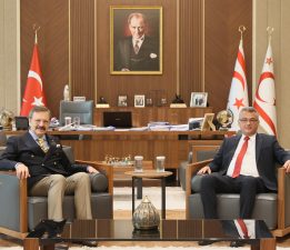 Erhürman, Hisarcıklıoğlu’nu kabul etti
