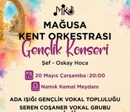 Gazimağusa’da “Gençlik Konseri” düzenleniyor