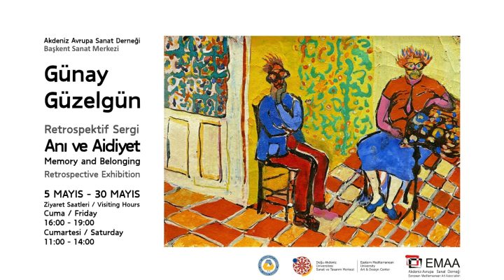 Günay Güzelgün’ün “Anı ve Aidiyet/Memory and Belonging” sergisi EMAA’da açılıyor