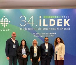 İletişim fakültelerinden dekan ve temsilciler İLDEK toplantısında