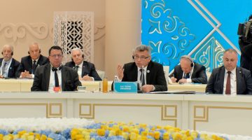 Kazakistan’daki TDT zirvesine katılan Cumhurbaşkanı Erhürman yurda döndü