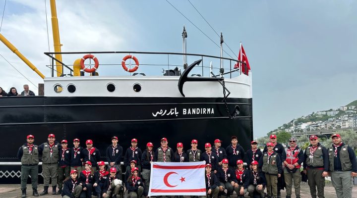 Kıbrıs Türk İzcilik Federasyonu, Samsun’da düzenlenen “Kurtuluşa İlk Adım Milli Bilinç Kampı”na katıldı