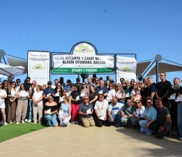 Klasik otomobil rallisi yapıldı