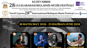 Kuzey Kıbrıs Uluslararası Bellapais Müzik Festivali pazartesi günü başlıyor