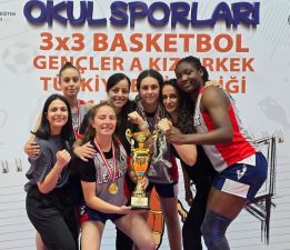 Levent Kolej 3×3 Kız Takımı Türkiye Şampiyonu oldu