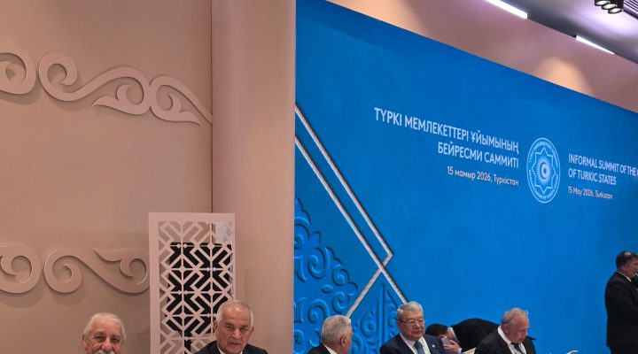 Oktay Öksüzoğlu, Kazakistan’da TDT Aksakallar Konseyi çalışmalarına katıldı