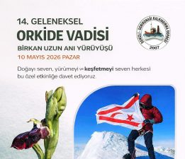 Orkide Vadisi Gözlem Yürüyüşü pazar günü Birkan Uzun anısına yapılacak