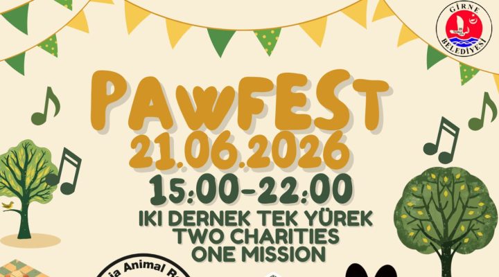 “PawFest” 21 Haziran’da Girne’de yapılıyor