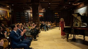 Piyanist Rüya Taner, Üsküp’te konser verdi