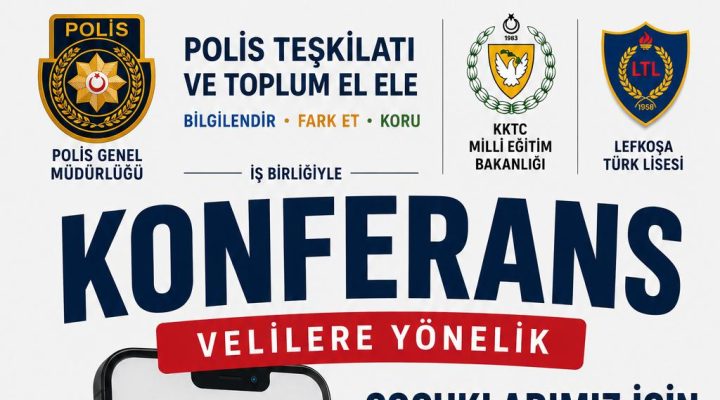 Polis, “Güvenli Okul Projesi” kapsamında velilere yönelik konferans düzenliyor