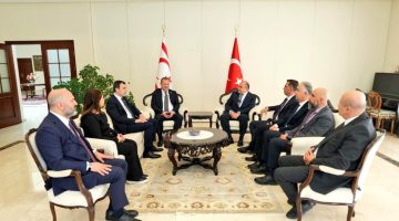 RTÜK Başkanı Daniş ve beraberindeki heyet, Büyükelçi Başçeri ile görüştü