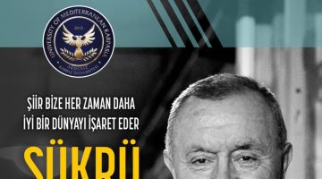 Şair Şükrü Erbaş, AKÜN’de edebiyatseverlerle buluşacak