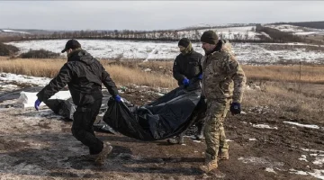 Ukrayna ve Rusya arasında savaşta ölen askerlerin cenaze değişimi yapıldı
