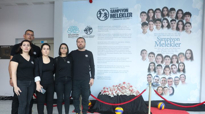 Uluçay, “Beşevler Şampiyon Melekler Cimnastik Salonu” isim verme törenine katıldı