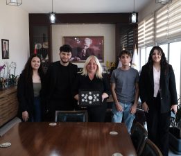 Üniversite Öğrencileri Derneği heyeti Tuğlu’yu ziyaret etti