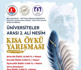 “Üniversiteler Arası 2. Ali Nesim Kısa Öykü Yarışması” başvuruları başladı