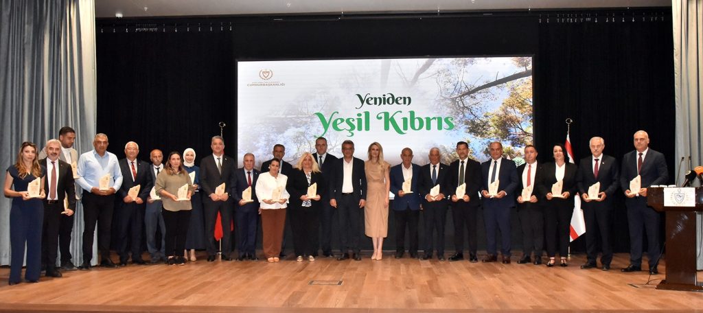 Yeniden Yeşil Kıbrıs projesiyle ülkeye 14 bin 300 fidan dikildi